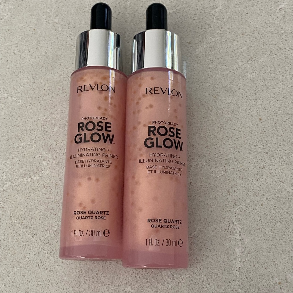 Revlon Photoready Rose Glow™ Hydrating + Illuminating Primer Rose Quartz Set of2